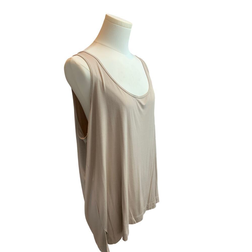 Women's Wynne Layers Beige Tank Top - Size XL - Picture 2 of 5